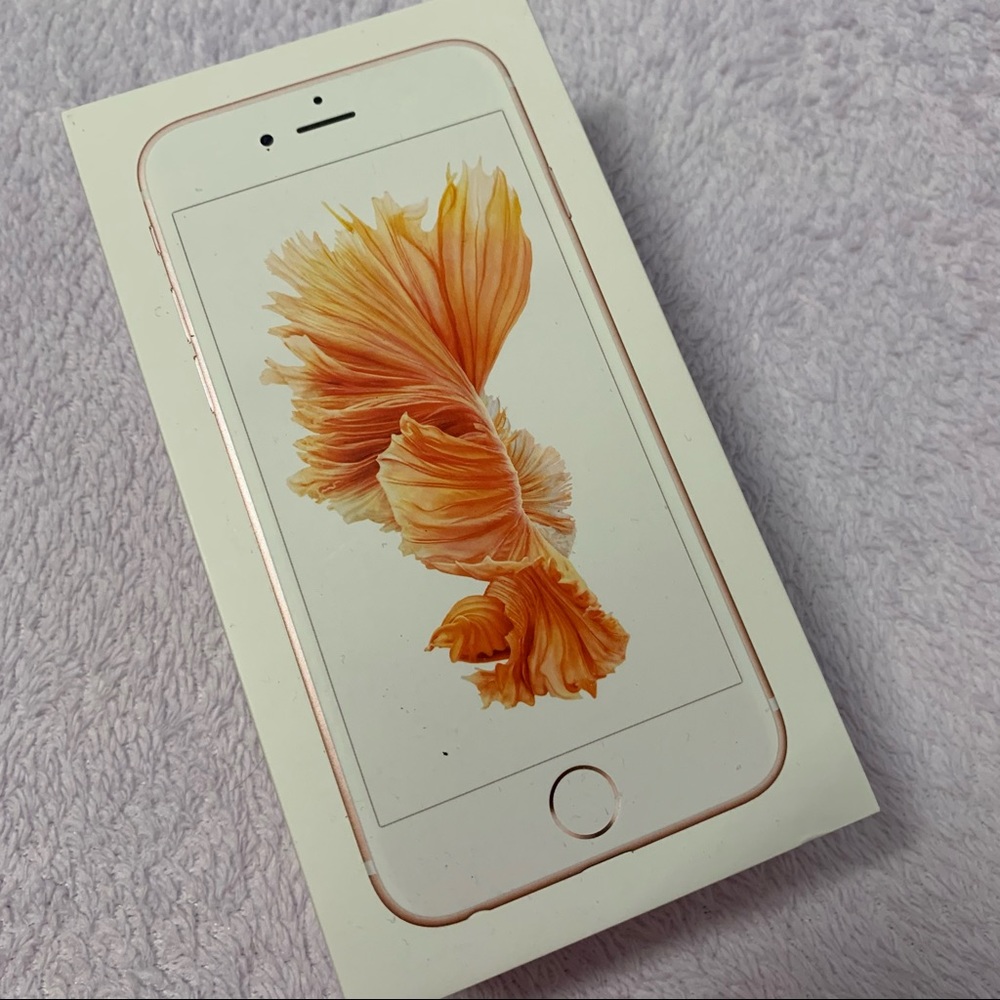 Iphone 6s rose gold 4.7 inch box only